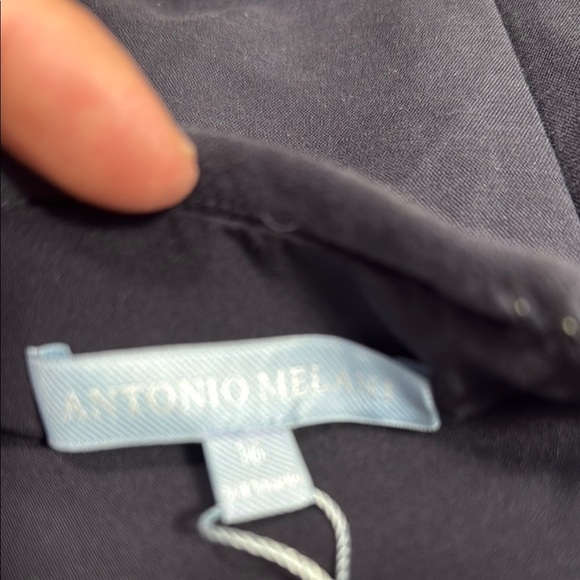 Classic Antonio Melani Navy Women's Skirt Size 16. NWT - Picture 7 of 9